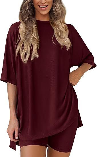 Two-Piece Shirt and Short Set
